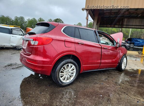 LRBFXBSA7JD057411 2018 BUICK ENVISION Red Задня права чверть