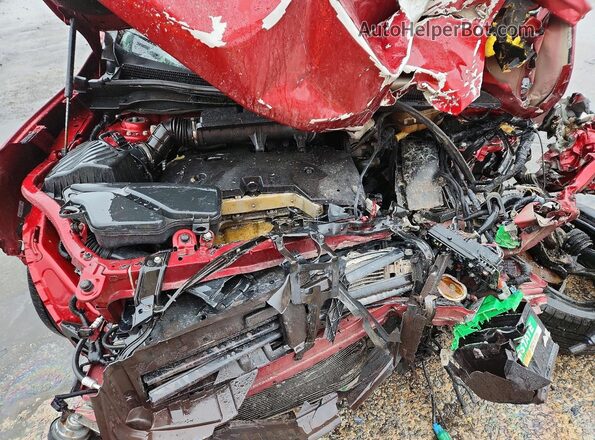 LRBFXBSA7JD057411 2018 BUICK ENVISION Red Вид задньої частини салону