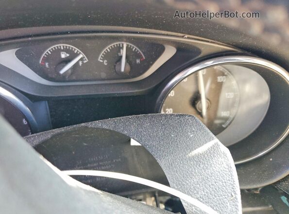 LRBFXBSA7JD057411 2018 BUICK ENVISION Red Вид щитка приладів