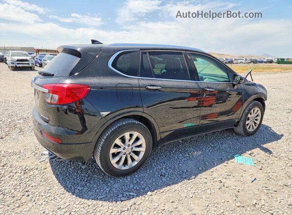 LRBFXBSA8HD079055 2017 BUICK ENVISION Black Trasero derecho