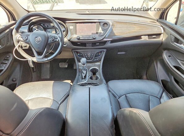 LRBFXBSA8HD079055 2017 BUICK ENVISION Black Vista del salpicadero