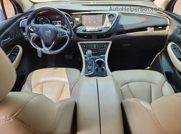 LRBFXBSA8HD090699 2017 BUICK ENVISION White Widok deski rozdzielczej