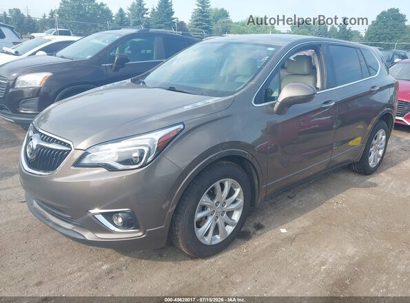 LRBFXBSA8KD091892 2019 BUICK ENVISION Beige Front left