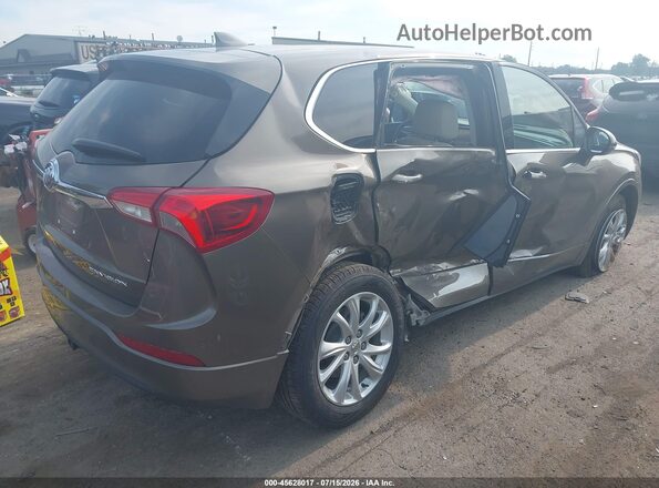 LRBFXBSA8KD091892 2019 BUICK ENVISION Beige Rear right