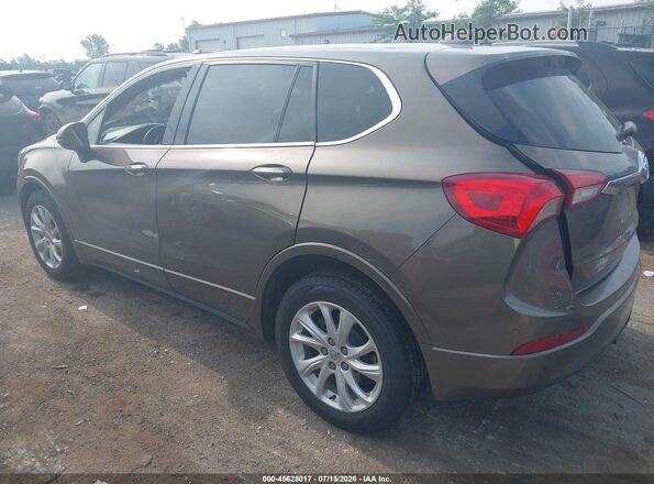 LRBFXBSA8KD091892 2019 BUICK ENVISION Beige Rear left