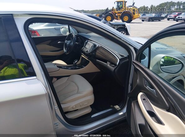 LRBFXBSA8KD143554 2019 BUICK ENVISION Silver Front interior view