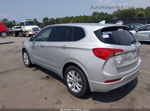 LRBFXBSA8KD143554 2019 BUICK ENVISION Silver Rear left