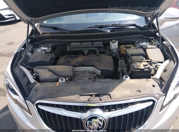 LRBFXBSA8KD143554 2019 BUICK ENVISION Silver Rear view