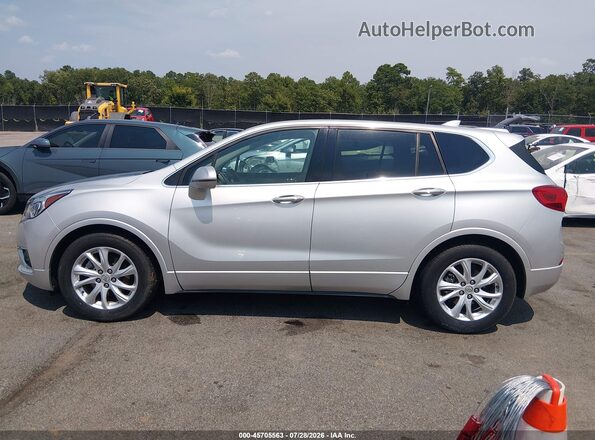 LRBFXBSA8KD143554 2019 BUICK ENVISION Silver 360 interior view