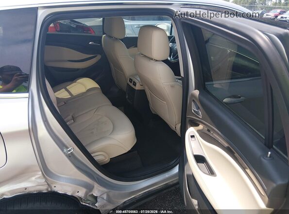 LRBFXBSA8KD143554 2019 BUICK ENVISION Silver VIN sticker view