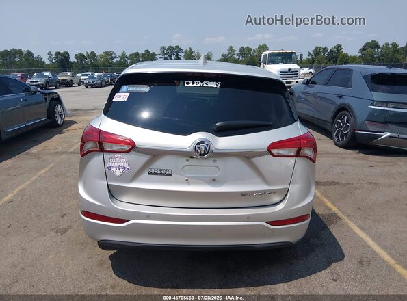 LRBFXBSA8KD143554 2019 BUICK ENVISION Silver 
