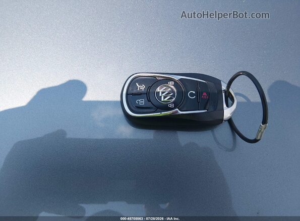 LRBFXBSA8KD143554 2019 BUICK ENVISION Silver Dashboard view