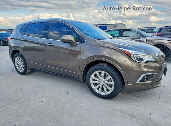 LRBFXBSA9HD239783 2017 BUICK ENVISION Gray Front right
