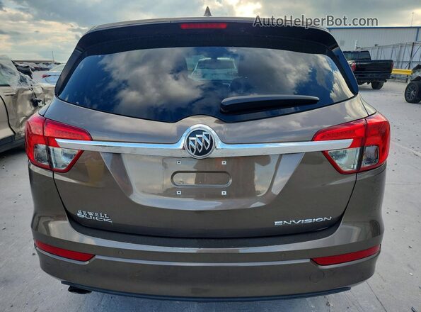 LRBFXBSA9HD239783 2017 BUICK ENVISION Gray Rear view