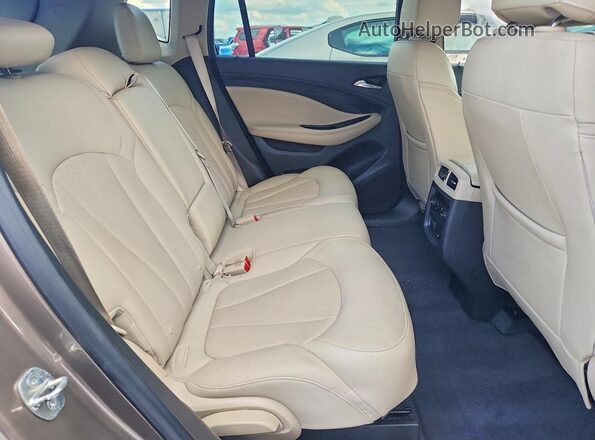 LRBFXBSA9HD239783 2017 BUICK ENVISION Gray Rear seats view