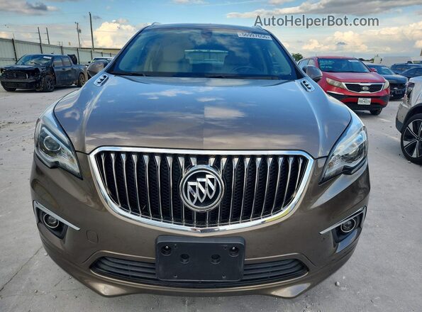 LRBFXBSA9HD239783 2017 BUICK ENVISION Gray Front view