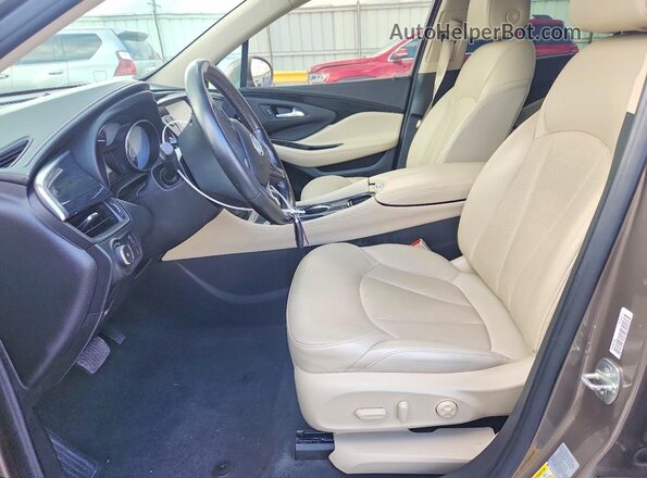LRBFXBSA9HD239783 2017 BUICK ENVISION Gray Front interior view