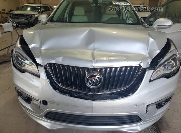 LRBFXBSA9JD029402 2018 BUICK ENVISION White Vista del compartimento del motor