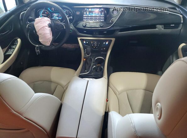 LRBFXBSA9JD029402 2018 BUICK ENVISION White Vista del salpicadero