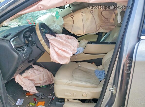 LRBFXBSA9KD017171 2019 BUICK ENVISION Gray Вид салону спереду