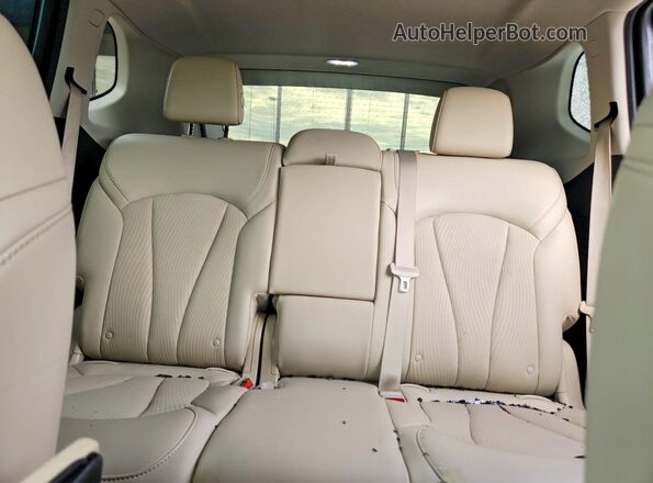 LRBFXBSA9KD105587 2019 BUICK ENVISION Burgundy Widok tylnych siedzeń