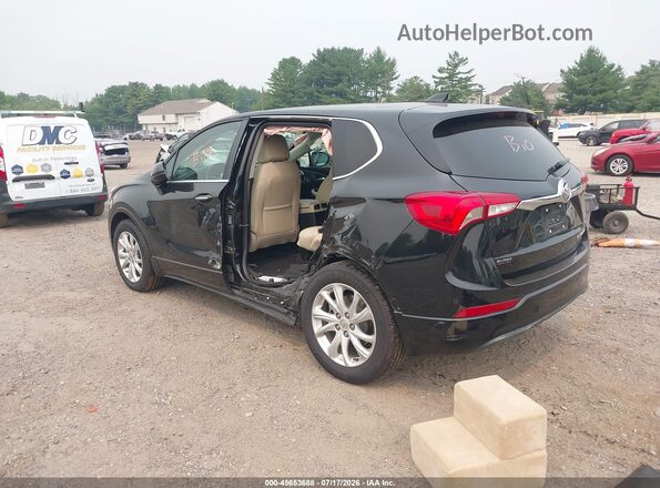 LRBFXBSA9LD033792 2020 BUICK ENVISION Black Tył lewy