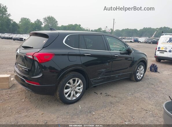 LRBFXBSA9LD033792 2020 BUICK ENVISION Black Tył prawy