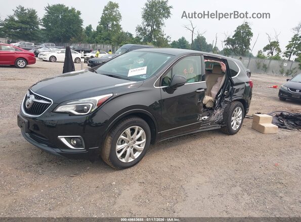 LRBFXBSA9LD033792 2020 BUICK ENVISION Black Przód lewy