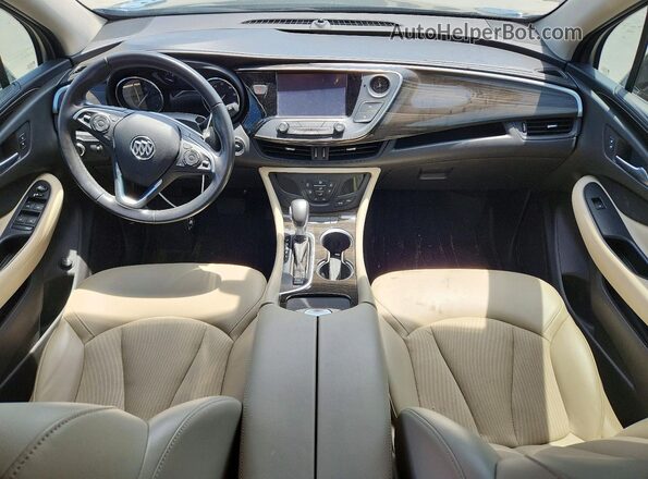 LRBFXBSA9LD089392 2020 BUICK ENVISION Black Вид панелі приладів