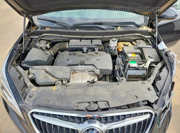 LRBFXBSA9LD089392 2020 BUICK ENVISION Black Вид підкапотного простору