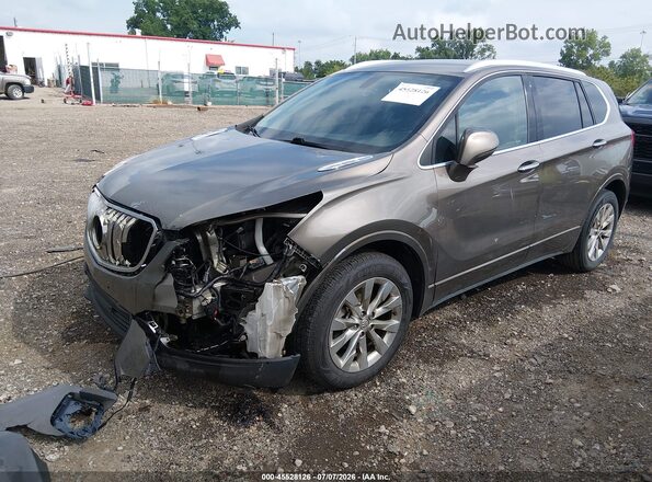 LRBFXBSAXHD026244 2017 BUICK ENVISION Brown Przód lewy