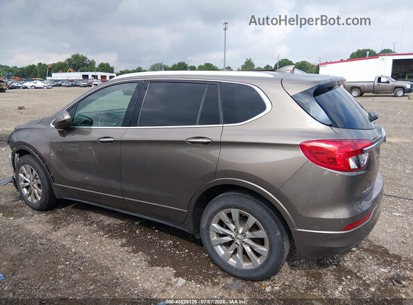LRBFXBSAXHD026244 2017 BUICK ENVISION Brown Widok wnętrza 360 stopni
