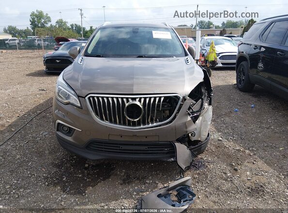 LRBFXBSAXHD026244 2017 BUICK ENVISION Brown Widok zestawu wskaźników