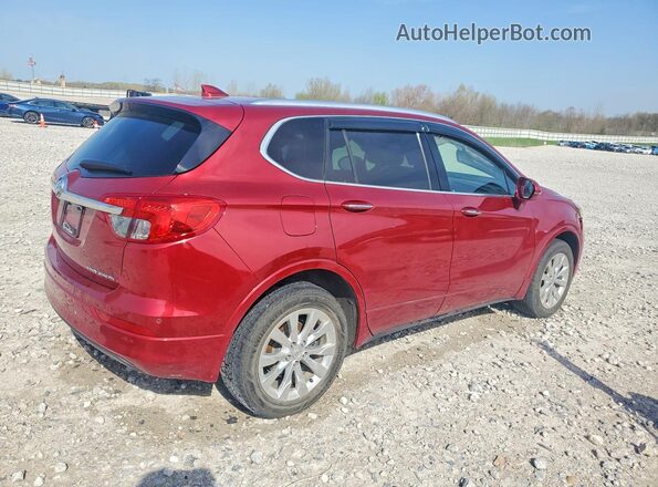LRBFXBSAXHD114775 2017 BUICK ENVISION Red Հետևի աջ