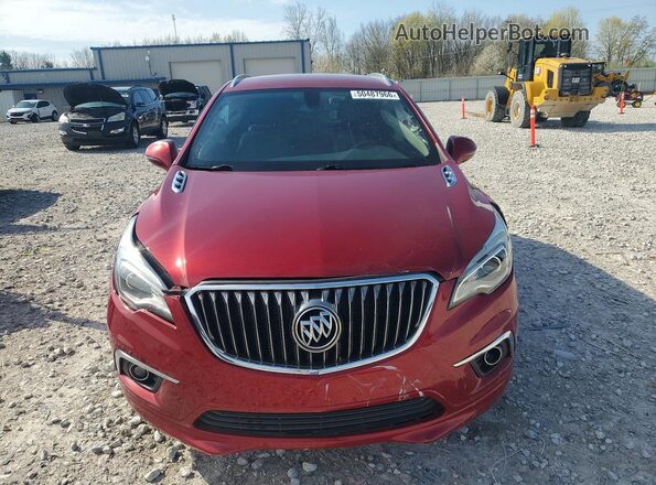 LRBFXBSAXHD114775 2017 BUICK ENVISION Red Դիմացի տեսք
