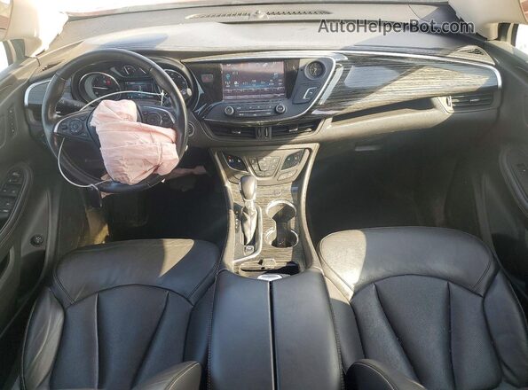 LRBFXBSAXHD114775 2017 BUICK ENVISION Red Առջևի վահանակի տեսք