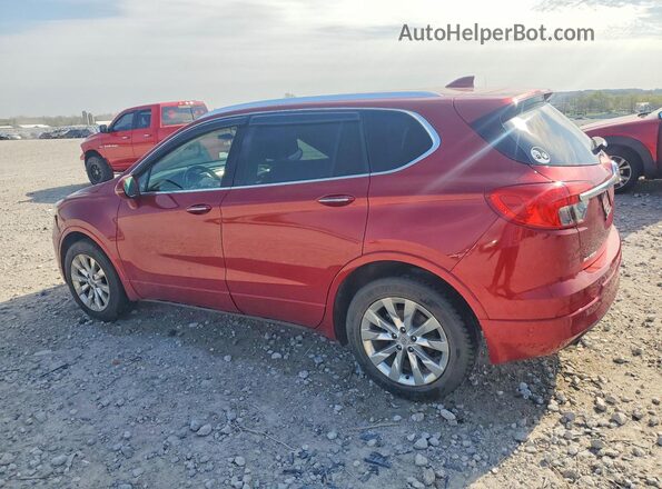 LRBFXBSAXHD114775 2017 BUICK ENVISION Red Հետևի ձախ