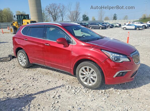 LRBFXBSAXHD114775 2017 BUICK ENVISION Red Առջևի աջ
