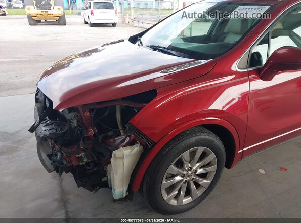 LRBFXBSAXHD177567 2017 BUICK ENVISION Red Դիմացի տեսք