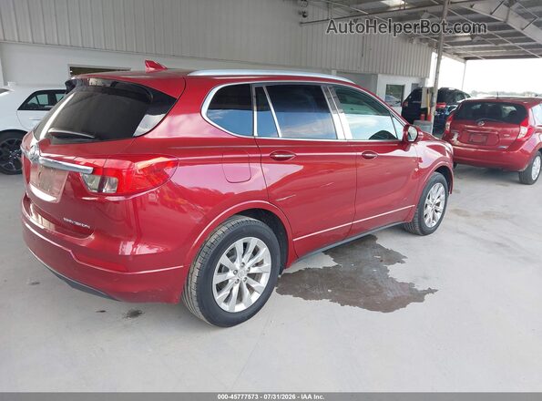 LRBFXBSAXHD177567 2017 BUICK ENVISION Red Հետևի աջ