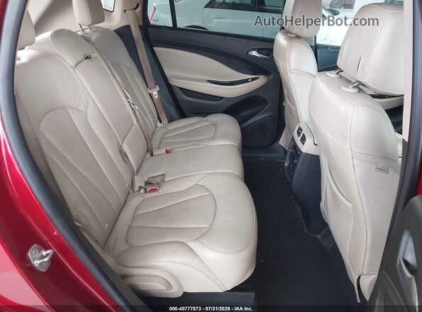 LRBFXBSAXHD177567 2017 BUICK ENVISION Red VIN կոդի պիտակի տեսք