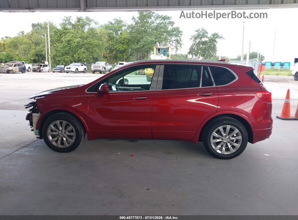 LRBFXBSAXHD177567 2017 BUICK ENVISION Red 