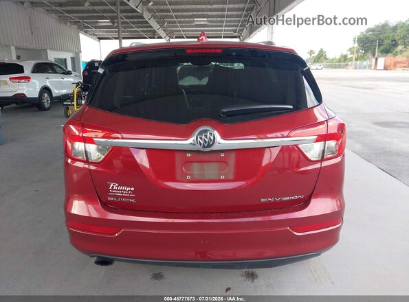LRBFXBSAXHD177567 2017 BUICK ENVISION Red 
