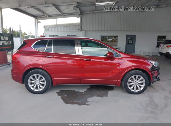 LRBFXBSAXHD177567 2017 BUICK ENVISION Red Սալոնի 360 աստիճան տեսք