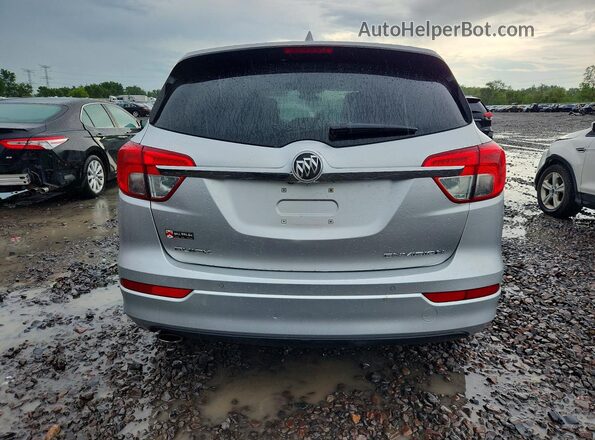 LRBFXBSAXHD199651 2017 BUICK ENVISION Silver Հետևի տեսք