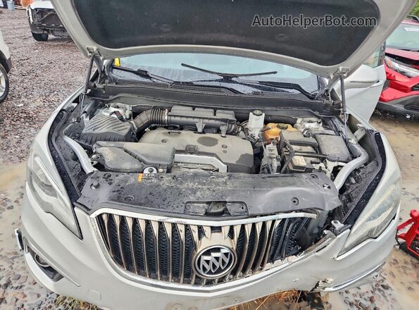LRBFXBSAXHD199651 2017 BUICK ENVISION Silver Սալոնի հետևի տեսք