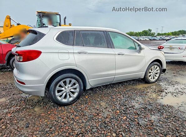 LRBFXBSAXHD199651 2017 BUICK ENVISION Silver Հետևի աջ