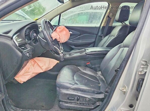 LRBFXBSAXHD199651 2017 BUICK ENVISION Silver Սալոնի դիմացի տեսք