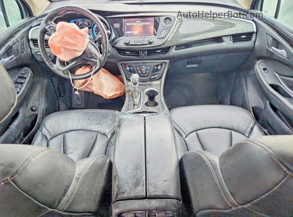LRBFXBSAXHD199651 2017 BUICK ENVISION Silver Առջևի վահանակի տեսք