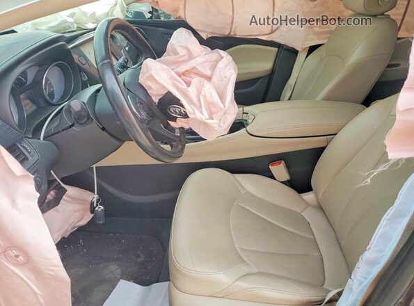 LRBFXBSAXHD223527 2017 BUICK ENVISION Brown Вид салону спереду